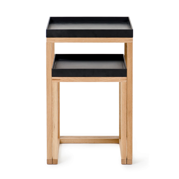 OROA Solid Wood Nesting Tables Wayfair Canada